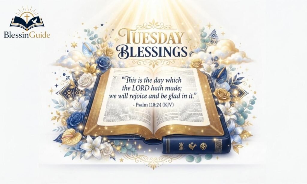 African American Tuesday Blessings with Scripture