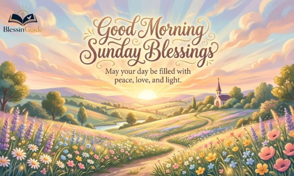 Beautiful Good Morning Sunday Blessing