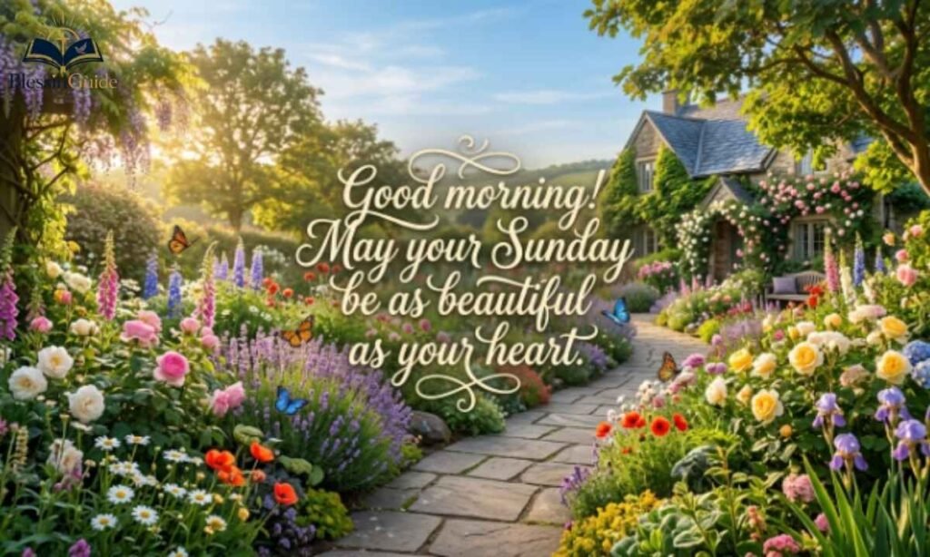 Beautiful Good Morning Sunday Blessings