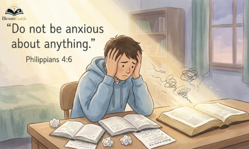 Bible Verses for Exam Anxiety, Stress, and Fear