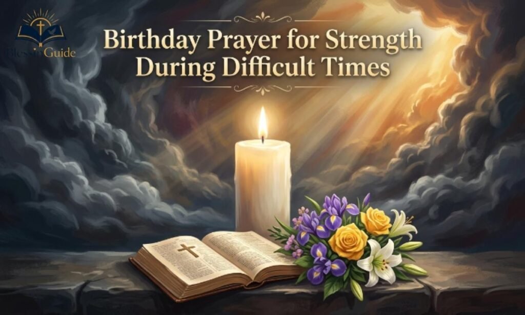 Birthday Prayer for Strength During Difficult Times