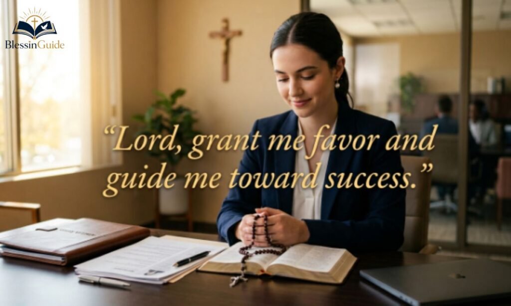 Catholic Prayer for Favor and Success in a Job Interview