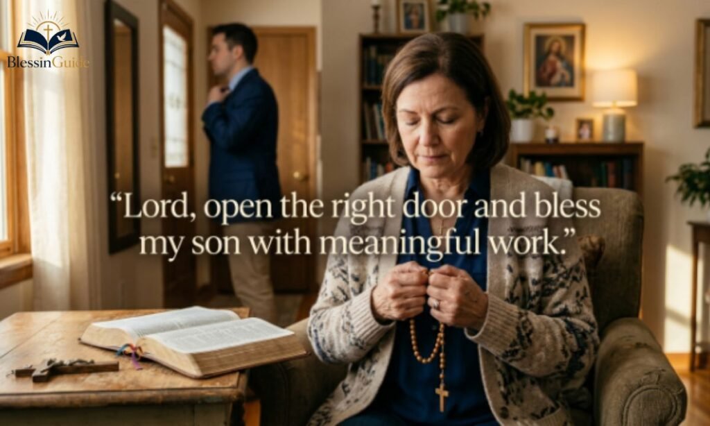 Catholic Prayer for My Son to Get a Job