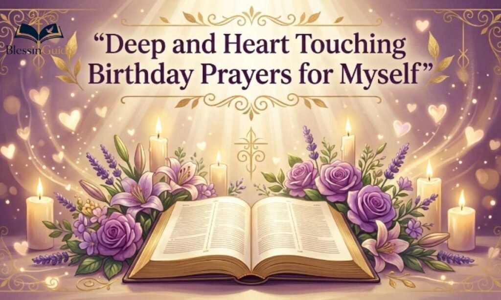 Deep and Heart Touching Birthday Prayers for Myself