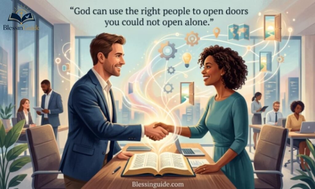 Divine Connections and Helpful Relationships