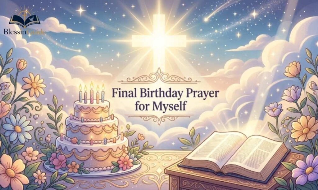 Final Birthday Prayer for Myself