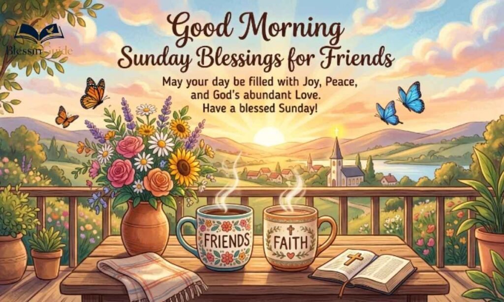 Good Morning Sunday Blessings for Friends