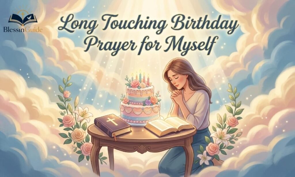 Long Touching Birthday Prayer for Myself