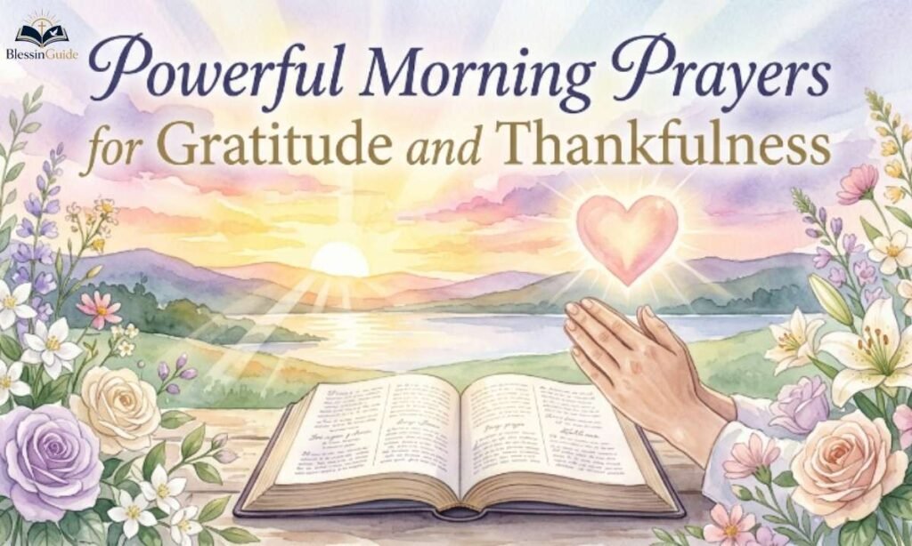 Powerful Morning Prayers for Gratitude and Thankfulness