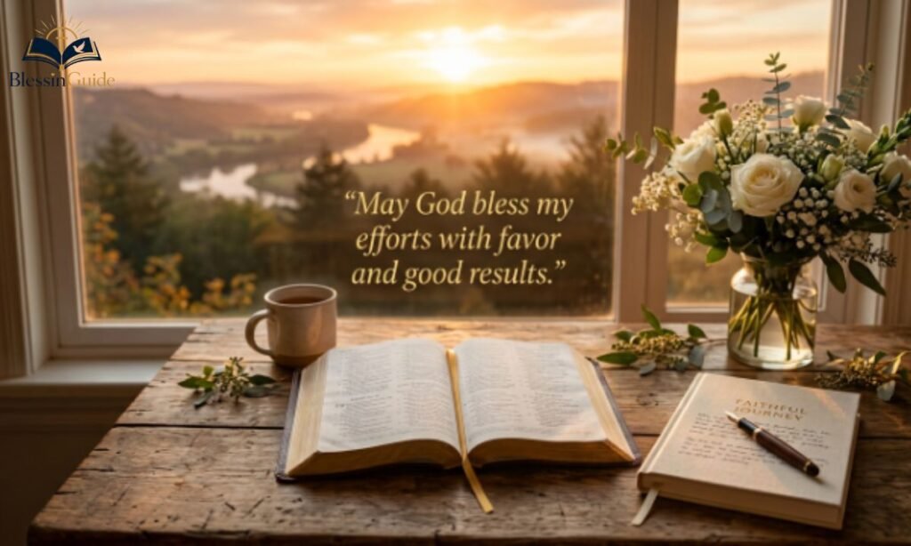 Prayer for Good Results and Favor