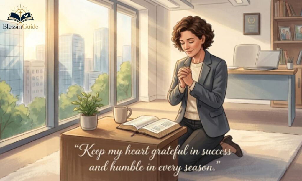 Prayer for Gratitude and Humility in Business