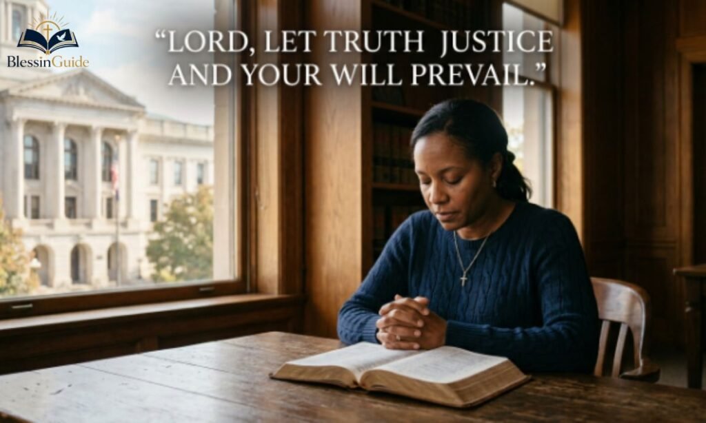 Prayer for a Positive Outcome in Court