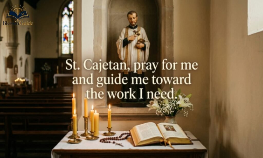 Prayer to St. Cajetan for a Job