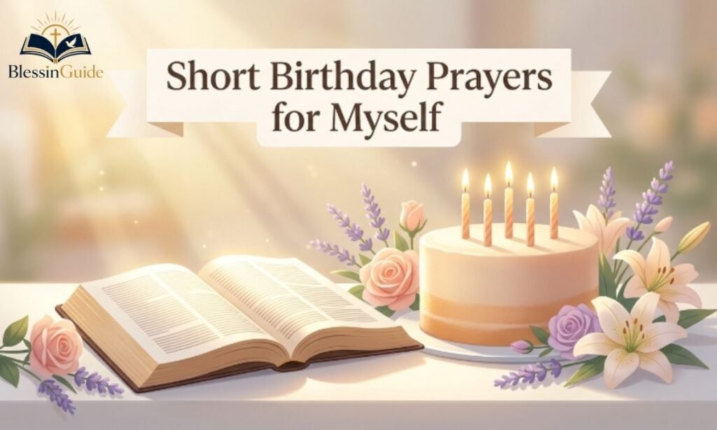 Short Birthday Prayers for Myself