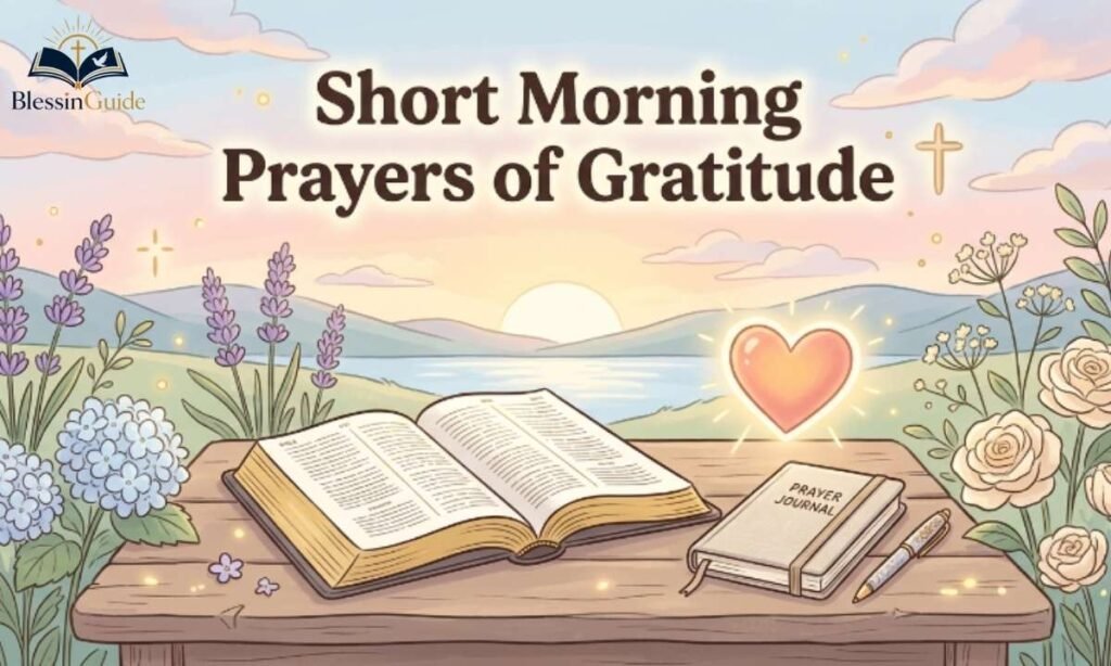 Short Morning Prayers of Gratitude
