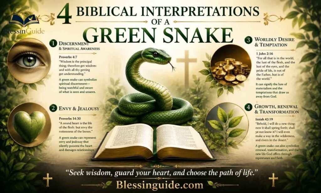 4 Biblical Interpretations of a Green Snake