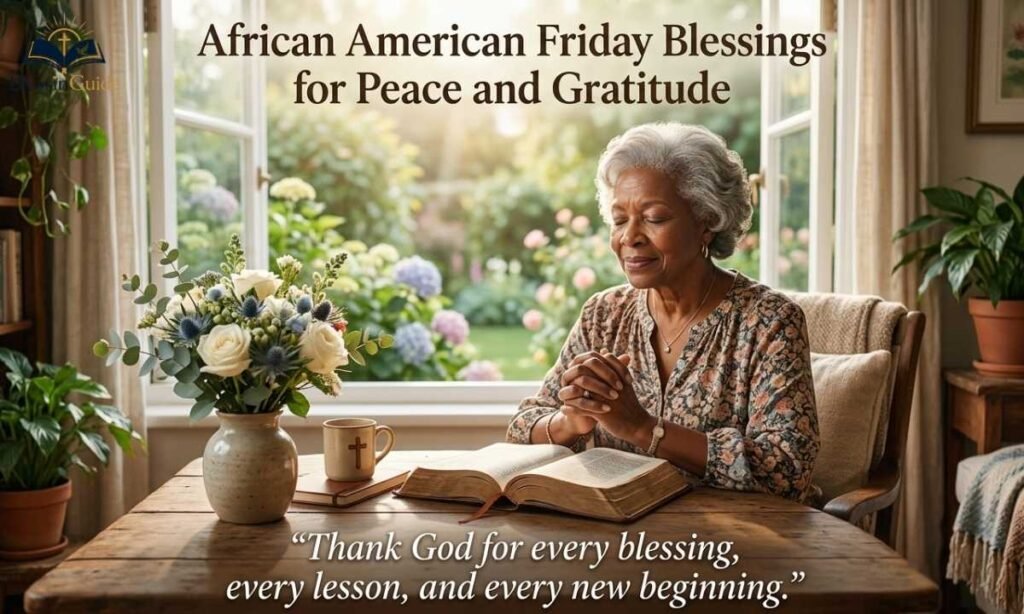 African American Friday Blessings for Peace and Gratitude