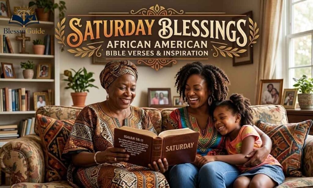 African American Saturday Blessings Bible Verses
