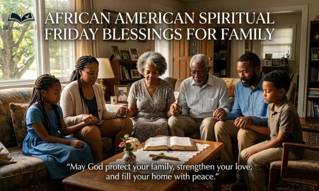 African American Spiritual Friday Blessings for Family