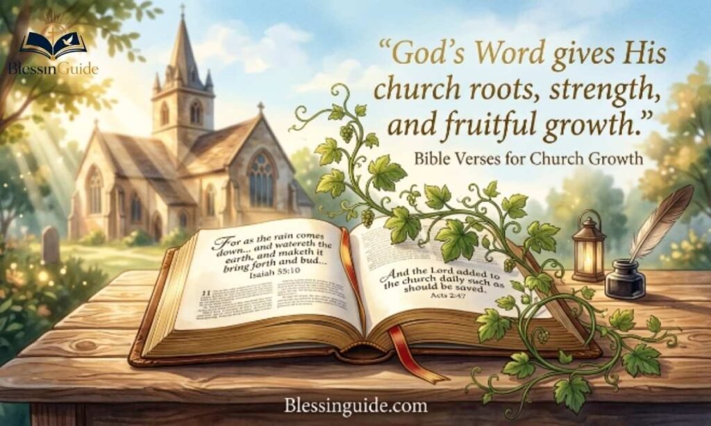 Bible Verses for Church Growth and Expansion