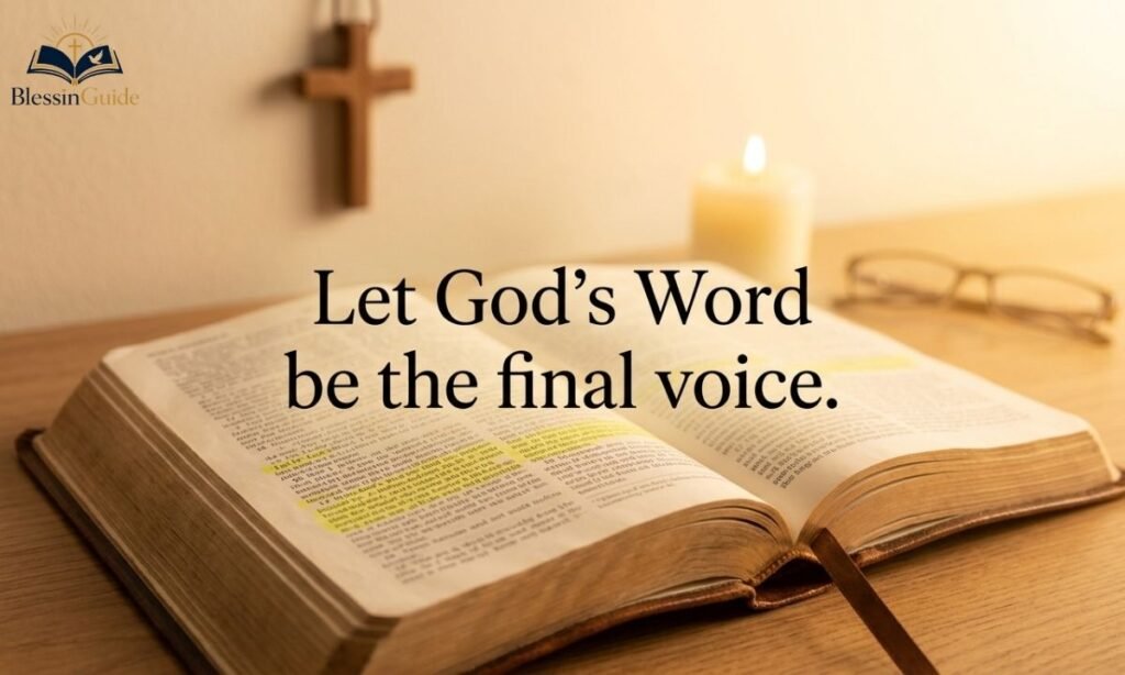 Bible Verses for Closing a Bible Study