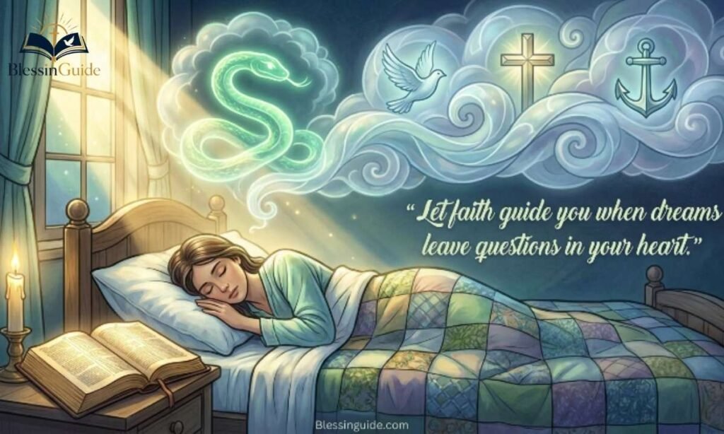 Biblical Meaning of Green Snakes in Dreams