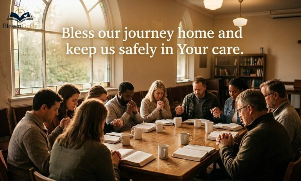 Closing Prayer for Blessing and Safe Return Home