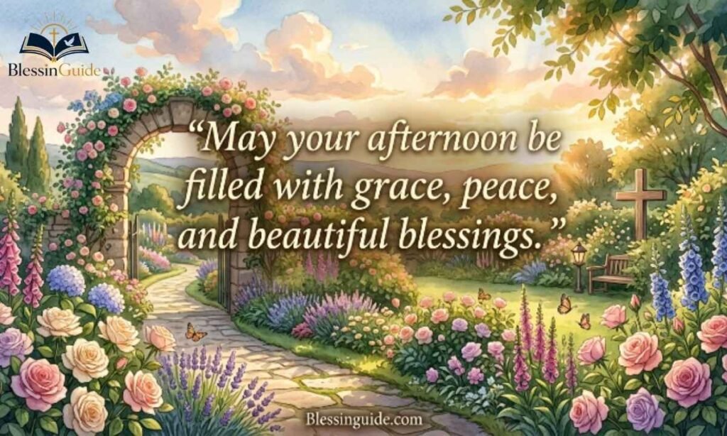 Elegant Good Afternoon Blessings