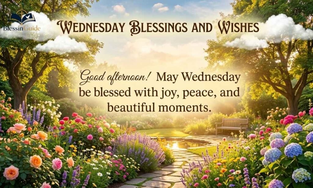 Good Afternoon Wednesday Blessings and Wishes