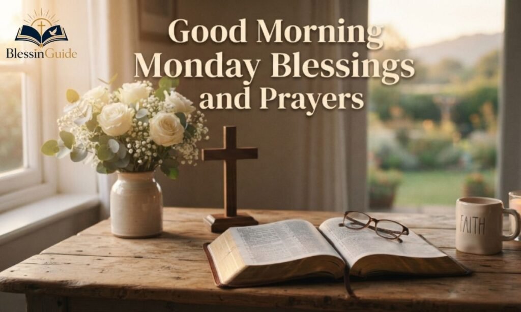 Good Morning Monday Blessings and Prayers