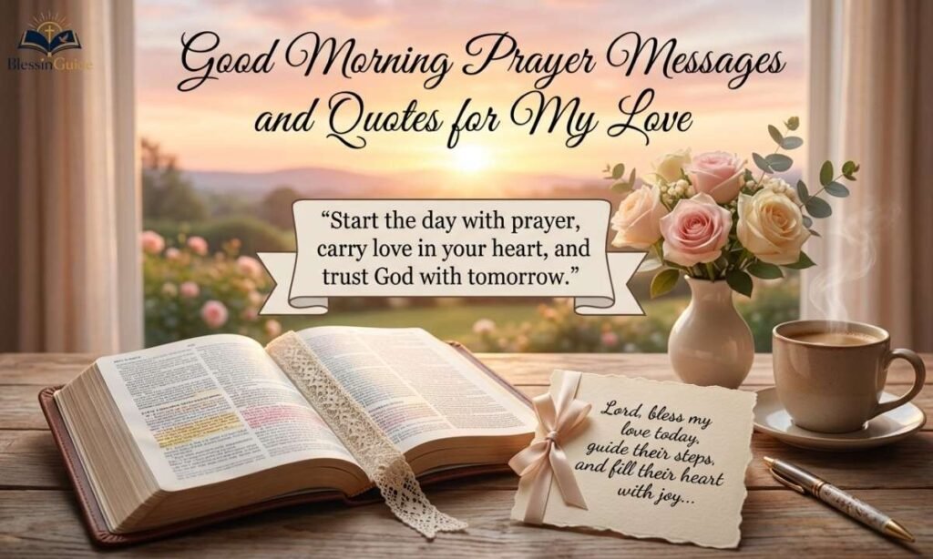 Good Morning Prayer Messages and Quotes for My Love