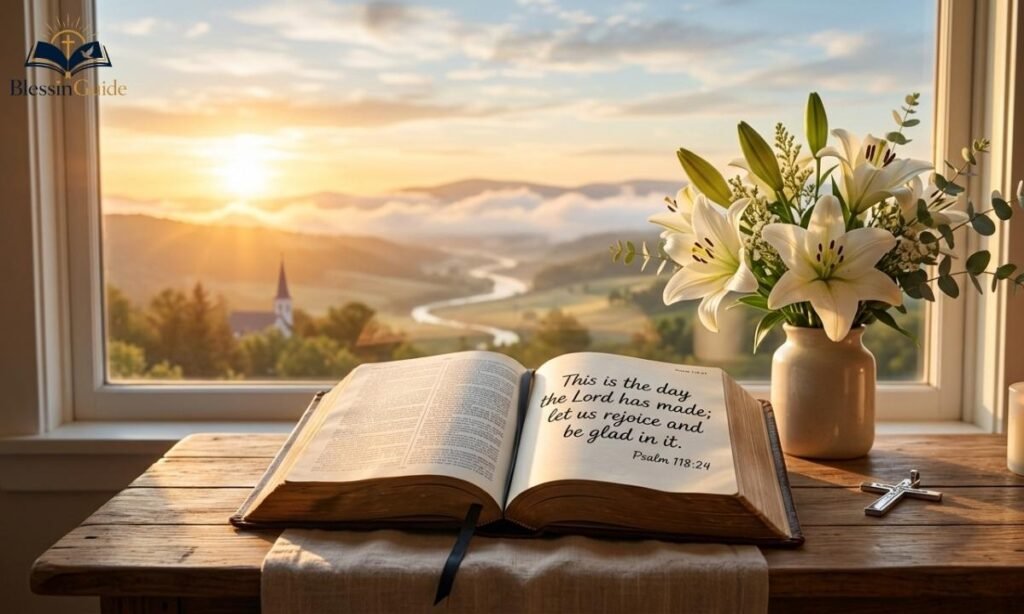 Good Morning Sunday Blessings Bible Verses