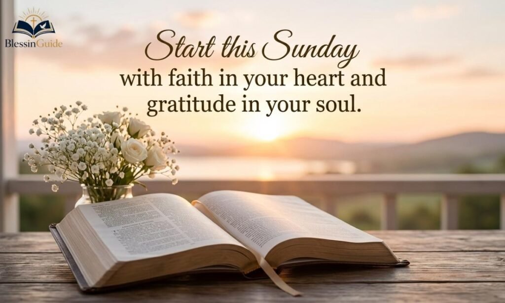 Good Morning Sunday Blessings Quotes