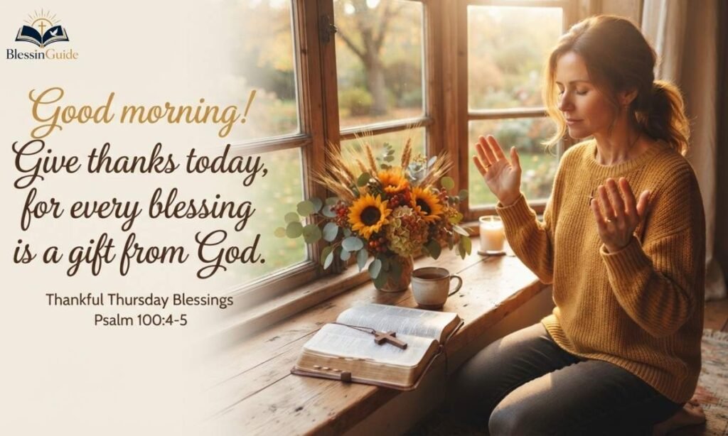 Good Morning Thankful Thursday Blessings