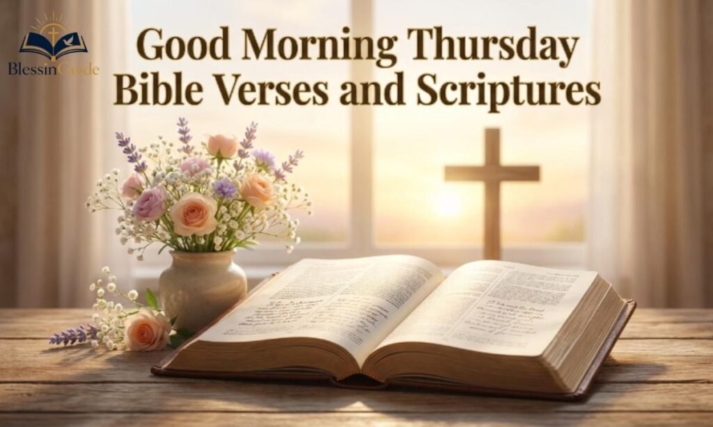 Good Morning Thursday Bible Verses and Scriptures