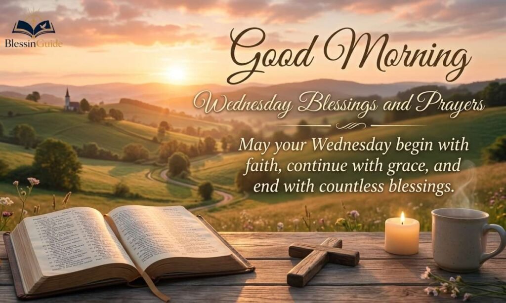 Good Morning Wednesday Blessings and Prayers