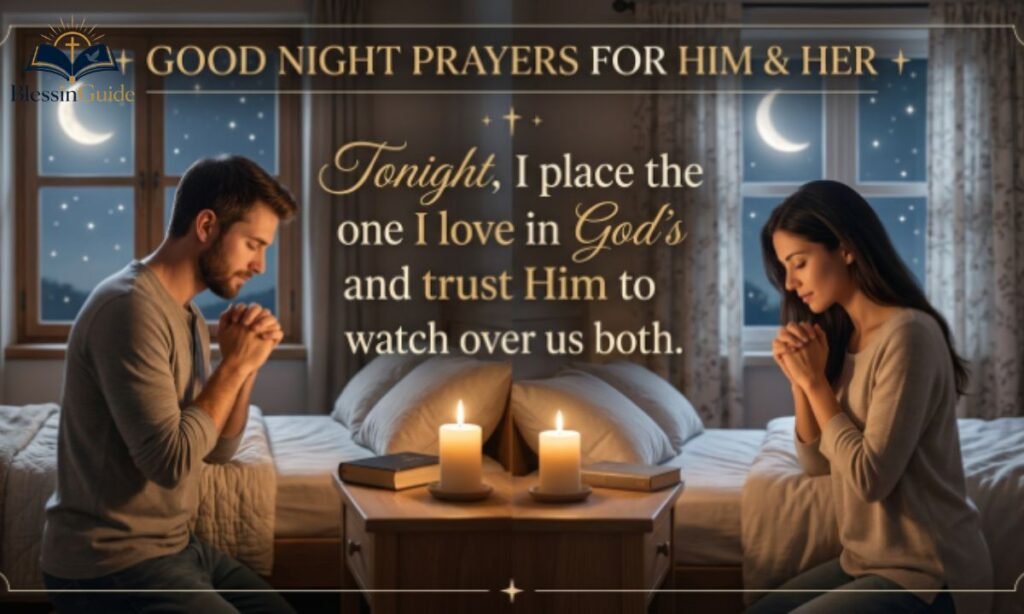 Good Night Prayers for Him and Her