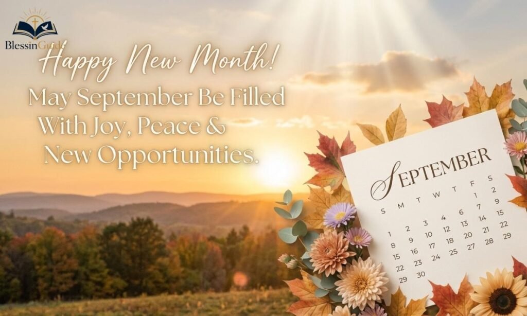 Happy New Month Wishes for September
