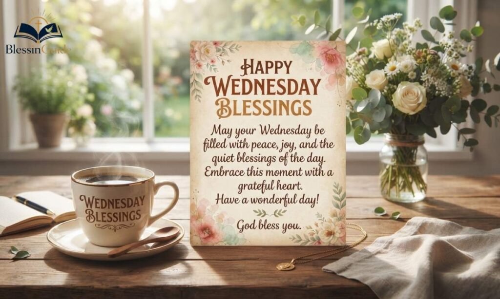 Happy Wednesday Blessings Quotes
