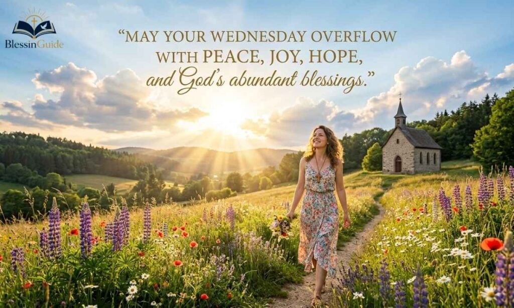Happy Wednesday Blessings for Peace, Joy and Hope