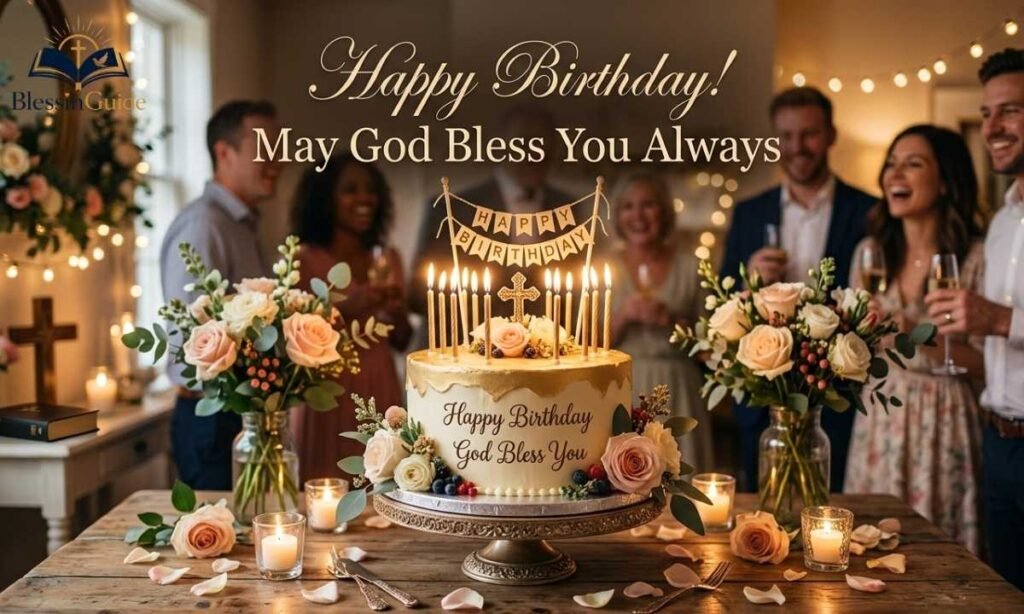 Heartfelt Happy Birthday God Bless You Wishes
