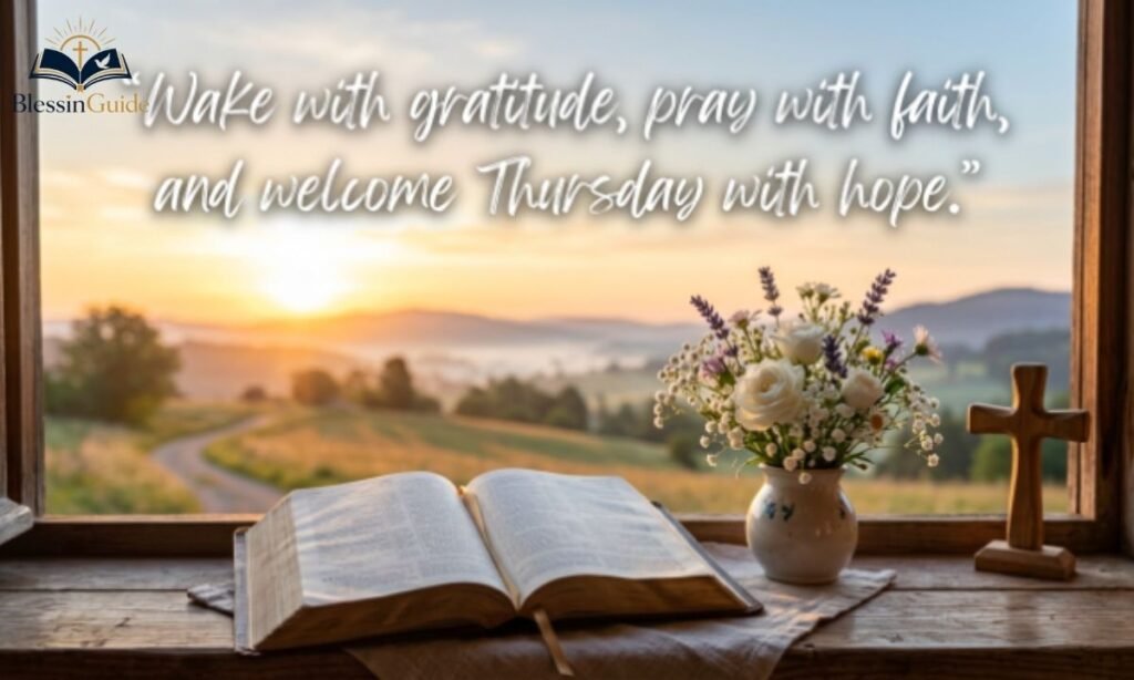 Positive Thursday Morning Wishes and Prayers