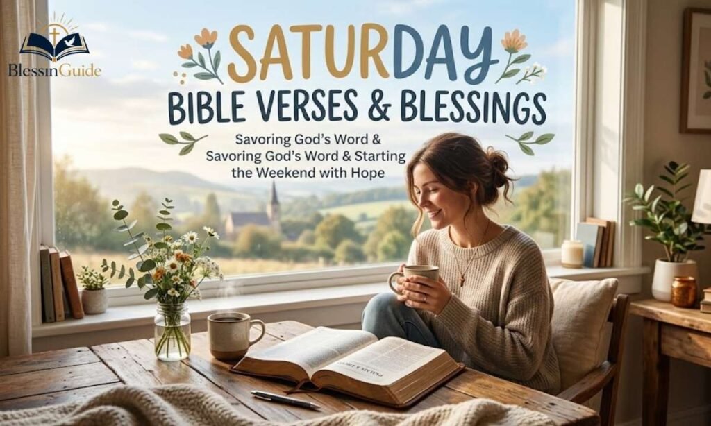 Saturday Bible Verses and Blessings