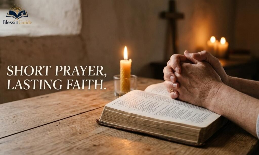 Short Closing Prayers for Bible Study