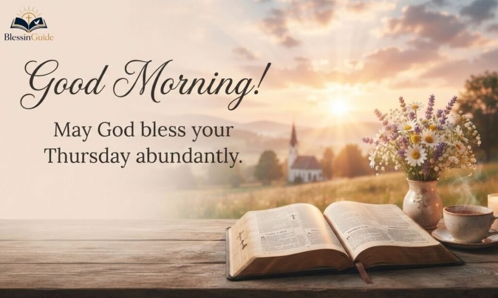 Short Good Morning Thursday Blessings
