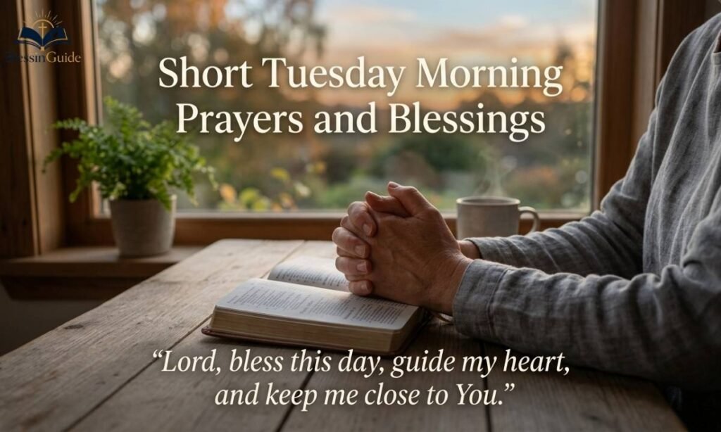 Short Tuesday Morning Prayers and Blessings