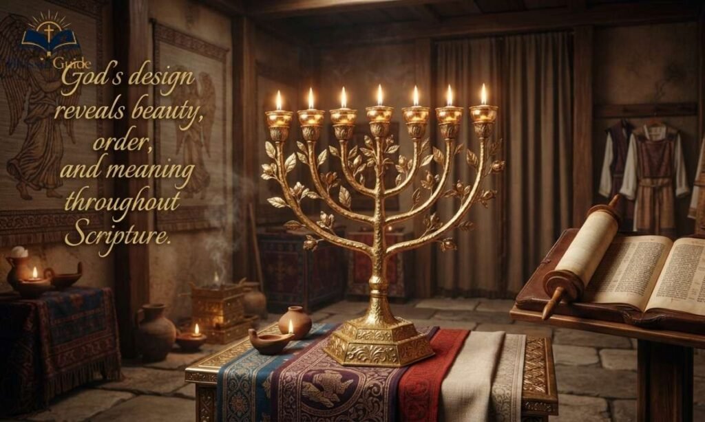 The Menorah and the 22 Almond Blossoms