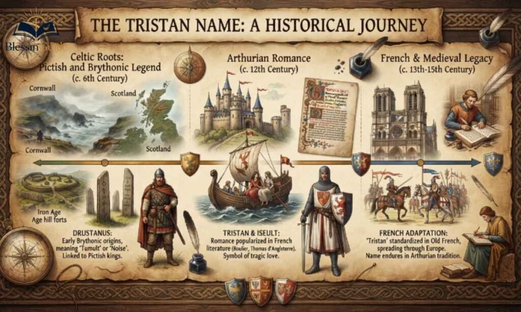 Tristan Name Origin and History Celtic, French & Medieval Roots
