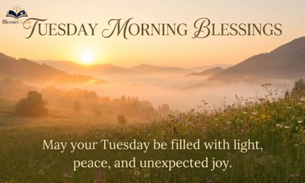 Tuesday Morning Blessings Images and Quotes