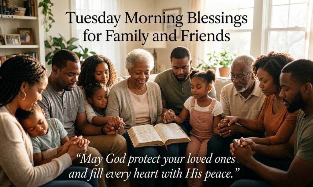 Tuesday Morning Blessings for Family and Friends